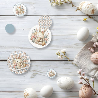 Niedliches Aquarellbär Ostern individuell anpassba Konfetti