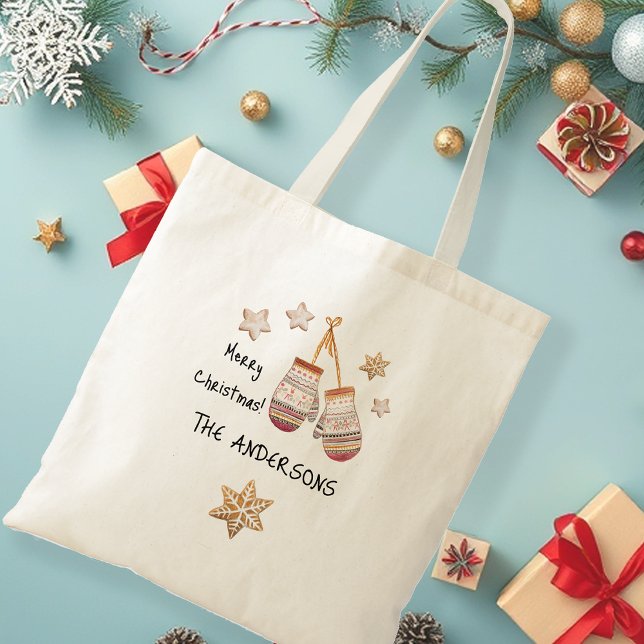 Niedliches Aquarellland Rustikale Illustrationen Tragetasche (Von Creator hochgeladen)