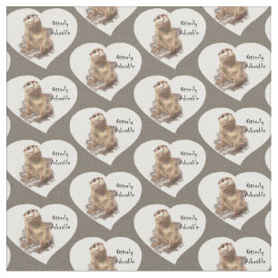 niedliches Aquarelltier "atemberaubend" Stoff