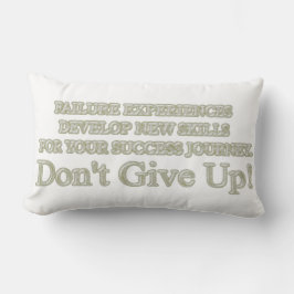 Niedliches Artwork Design "Failure Experiences" ka Lendenkissen