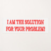 Niedliches Artwork Design "I AM THE SOLUTION" Kauf