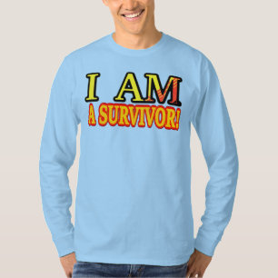 Niedliches Artwork Design "ÜBERLEBEN". Jetzt kaufe T-Shirt