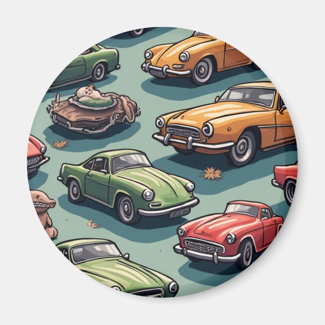 Niedliches Auto Magnet (Vorne)