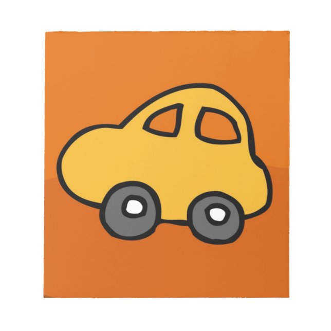 NIEDLICHES AUTO NOTIZBLOCK (Vorderseite)