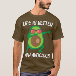 Niedliches Avocado Design for Men Women Healthy Fr T-Shirt