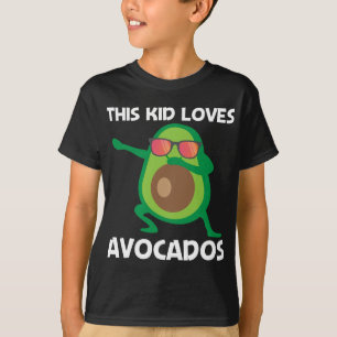 Niedliches Avocado Design für Kinder Jungen Gesund T-Shirt