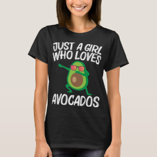 Niedliches Avocado-Design für Mädchen Kinder Gesun T-Shirt