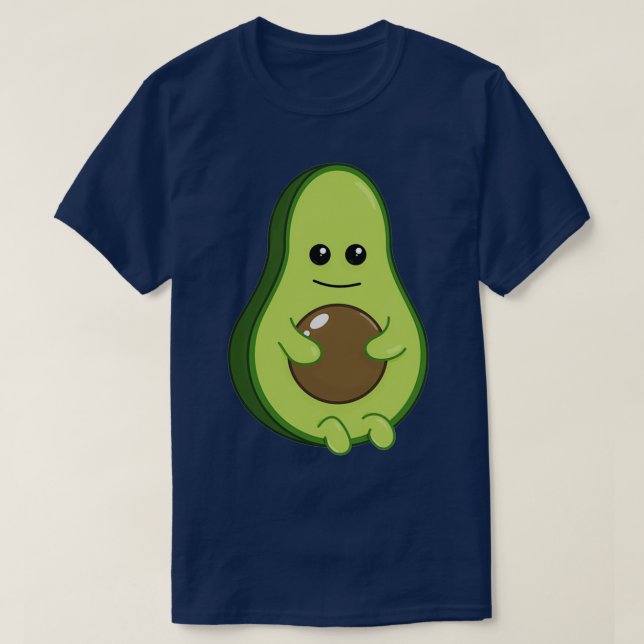 Niedliches Avocado Gemüse T-Shirt (Design vorne)