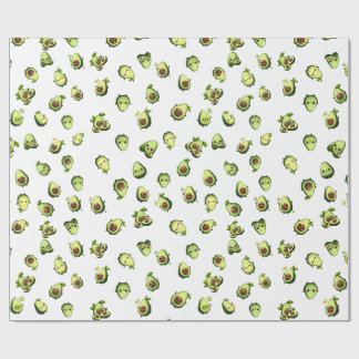 Niedliches Avocadopapier Geschenkpapier