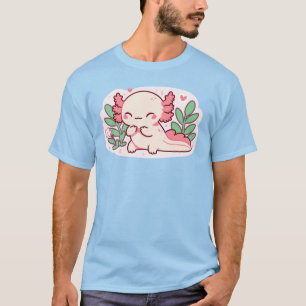 Niedliches Axolotl, Kawaii Axolotl Shirt