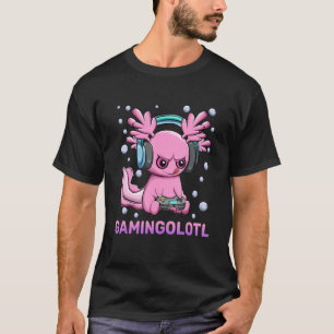 Niedliches Axolotspiel Videospiele Gameolotspiel T-Shirt