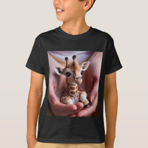 Niedliches Baby Animal Cartoon T - Shirt für Kinde