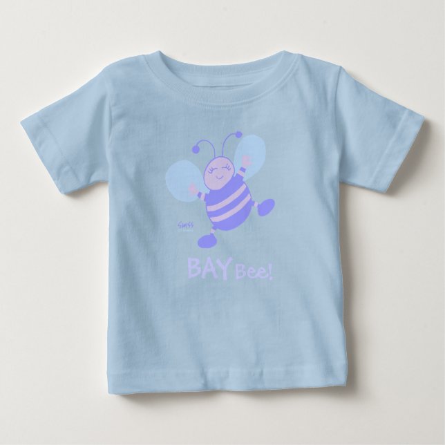 Niedliches Baby Bee Unisex Kleidung Baby T-shirt (Vorderseite)