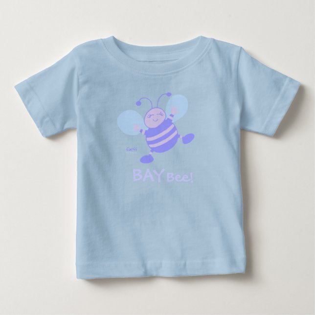 Niedliches Baby Bee Unisex Kleidung T-shirt (Vorderseite)
