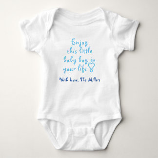 Niedliches Baby Boy One-Piece, Personalisiertes Ba Baby Strampler