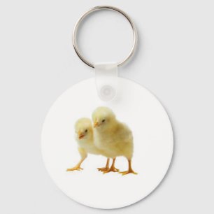 Niedliches Baby Chicken Schlüsselanhänger
