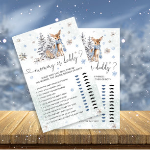 Niedliches Baby Deer Mommy oder Daddy Baby Shower