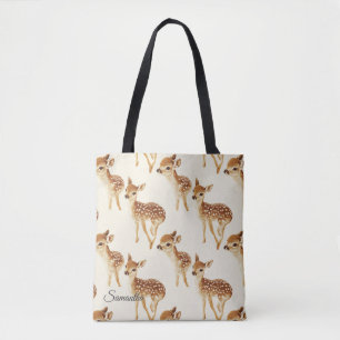 Niedliches Baby Deer Pattern Personalisiert