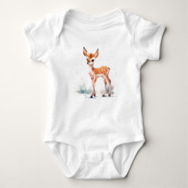Niedliches Baby Deer, Sweet Baby Shower Gift, Strampler