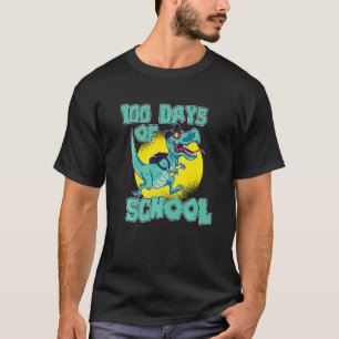 Niedliches Baby Dino Kinderschule Junge Wald Jungl T-Shirt