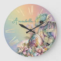 Niedliches Baby Dragon Ei auf Regenbogen