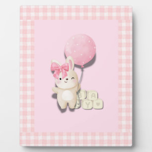 Niedliches Baby-Duschgeschenk - Pastel Girly Kids Fotoplatte