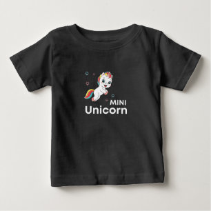Niedliches Baby Einhorn Moderne T-shirt