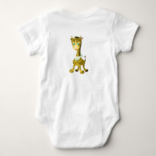 Niedliches Baby-Giraffe Baby Strampler