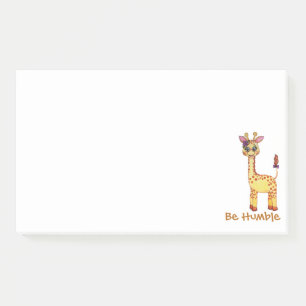 Niedliches Baby-Giraffe Post-it Klebezettel