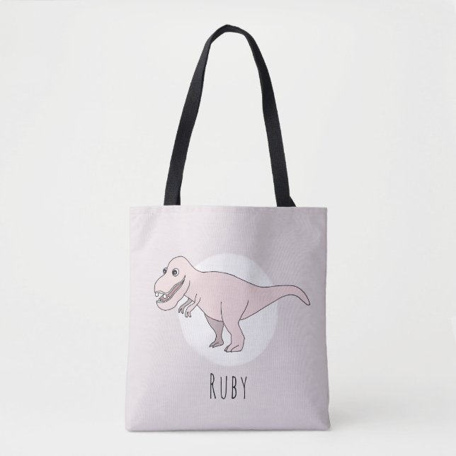 Niedliches Baby Girl T-Rex Dinosaur mit Name Diape (Vorderseite)