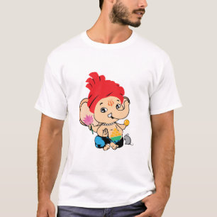 Niedliches Baby-hindischer Gott Bal Ganesh T-Shirt
