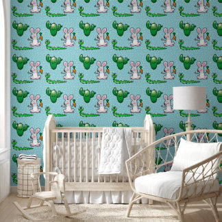 niedliches Baby-Kinderzimmer Tapete