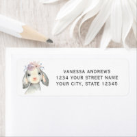 Niedliches Baby Lamm Personalisiert