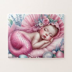 Niedliches Baby Mermaid Puzzle