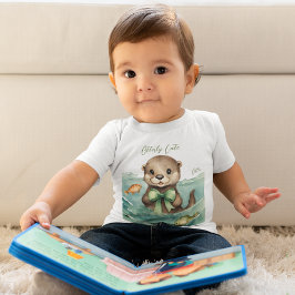 Niedliches Baby Otter Gender Neutral T-shirt
