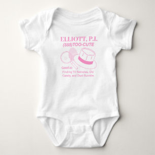 Niedliches Baby P.I. Strampler