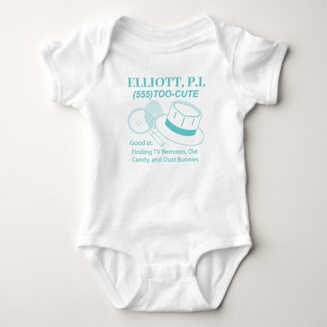 Niedliches Baby P.I. Strampler (Vorderseite)