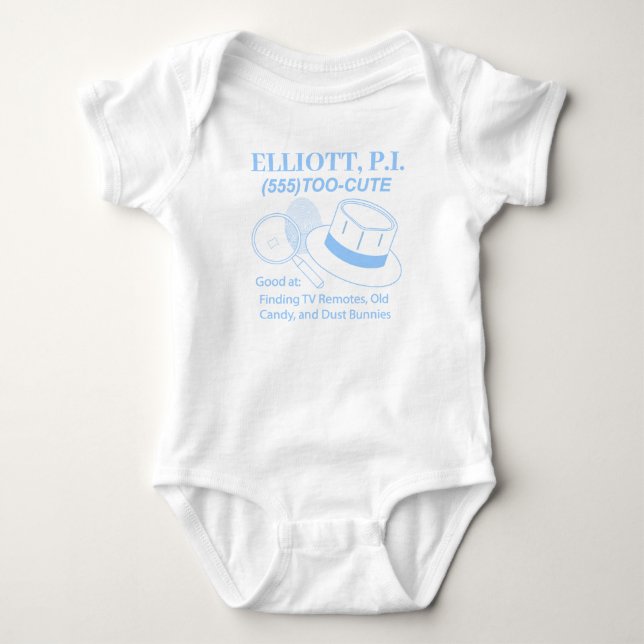 Niedliches Baby P.I. Strampler (Vorderseite)