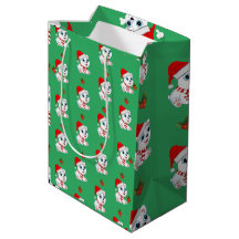 Niedliches Baby Polar Bear Weihnachtswrapping Pape