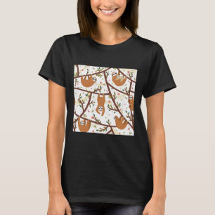 Niedliches Baby-Sloth mit Mama Scoop T-Shirt