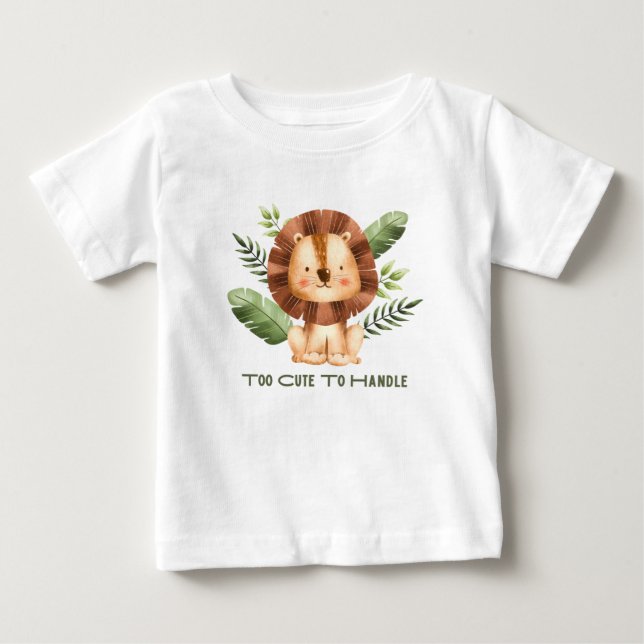 Niedliches Baby T-shirt (Vorderseite)