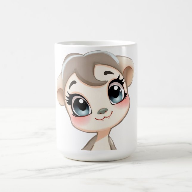 Niedliches Baby-Tierdesign Kaffeetasse (Mittel)