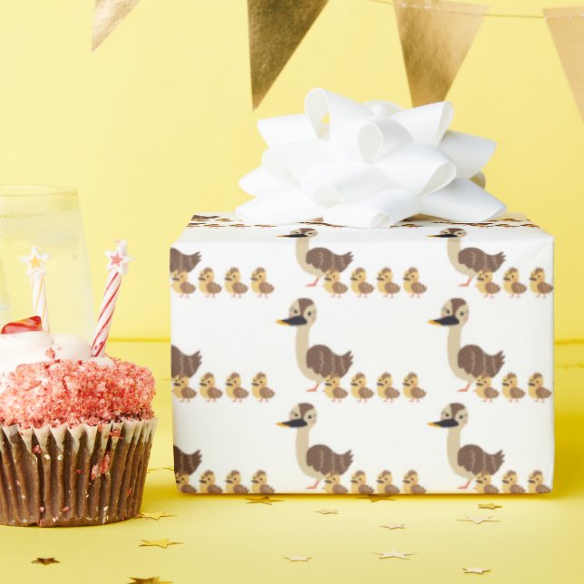 Niedliches Babyduschpapier Geschenkpapier (Geburtstagsparty)