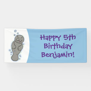 Niedliches Babymantel mit Bläschendarstellung Banner