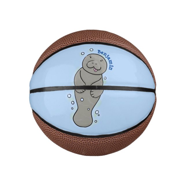 Niedliches Babymantel mit Bläschendarstellung Mini Basketball (Vorderseite)