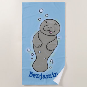 Niedliches Babymantel mit Bläschendarstellung Strandtuch