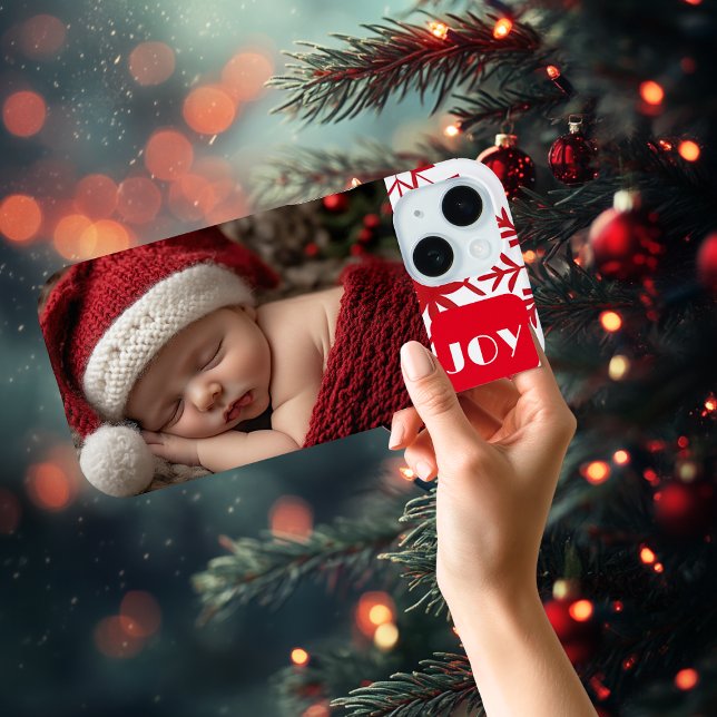Niedliches Baby's First Christmas Foto Case-Mate iPhone Hülle (Von Creator hochgeladen)