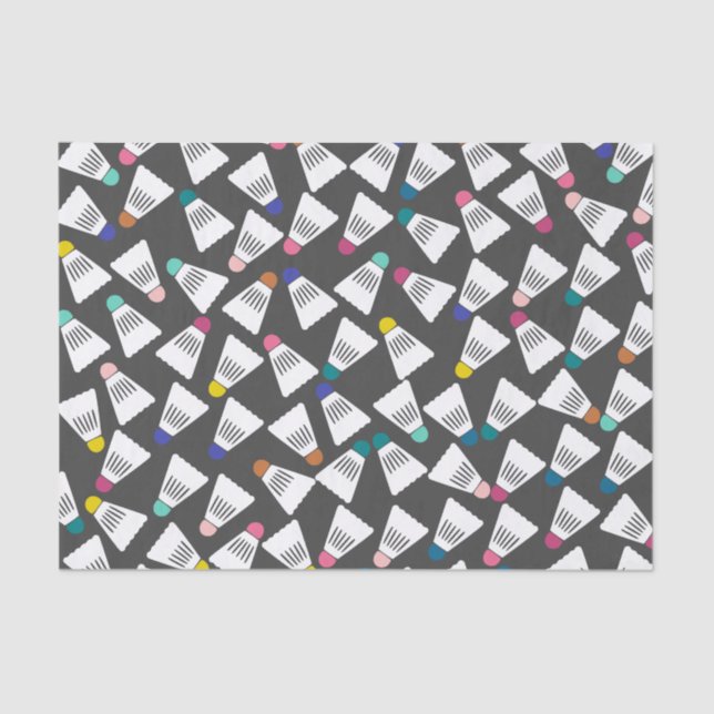 Niedliches Badmintongewebe Seidenpapier (Vorderseite)