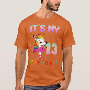 Niedliches Ballett macht sich seinen 13. Geburtsta T-Shirt
