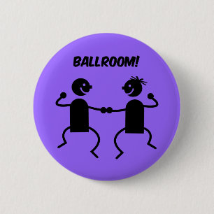 Niedliches Ballsaal Button